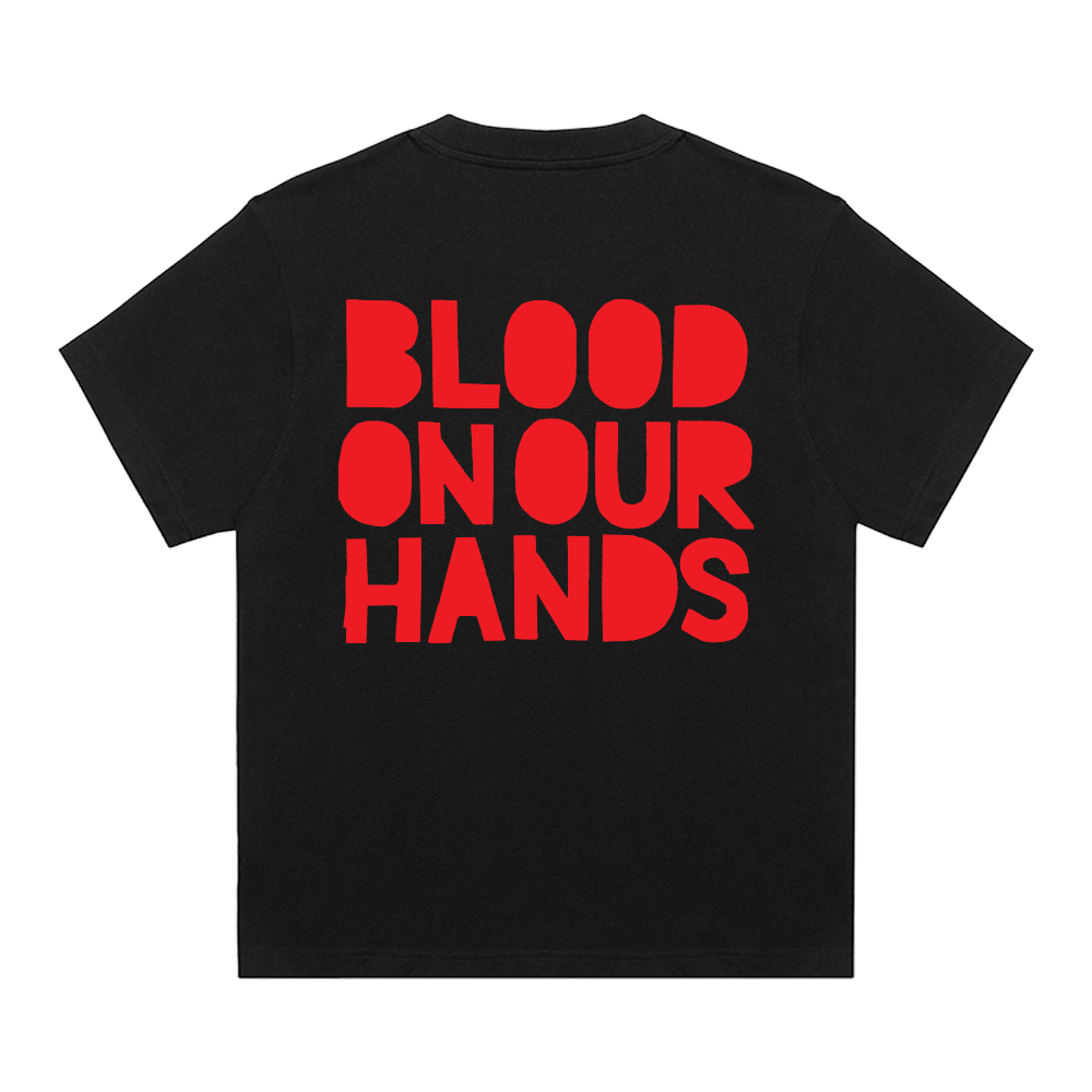 Blood On Our Hands Black T-Shirt